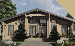Дом из клеёного бруса «Браво»