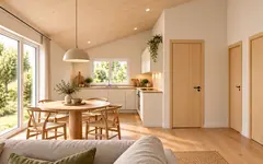 Каркасный дом «Вуокса», 72 м²