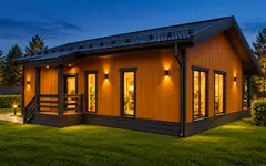 Каркасный дом «Карелия», 113,8 м²