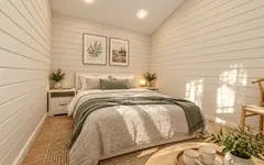 Каркасный дом «Тайга», 72 м²