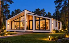Каркасный дом «Рябина», 95 м²
