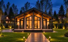 Каркасный дом «Липа», 100 м²