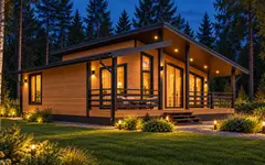 Каркасный дом «Ясень», 100 м²
