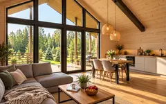 Каркасный дом «Залив», 106 м²