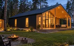 Каркасный дом «Ижора», 110 м²