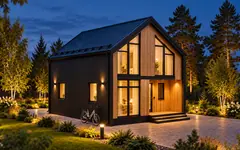 Каркасный дом «Нева», 112 м²